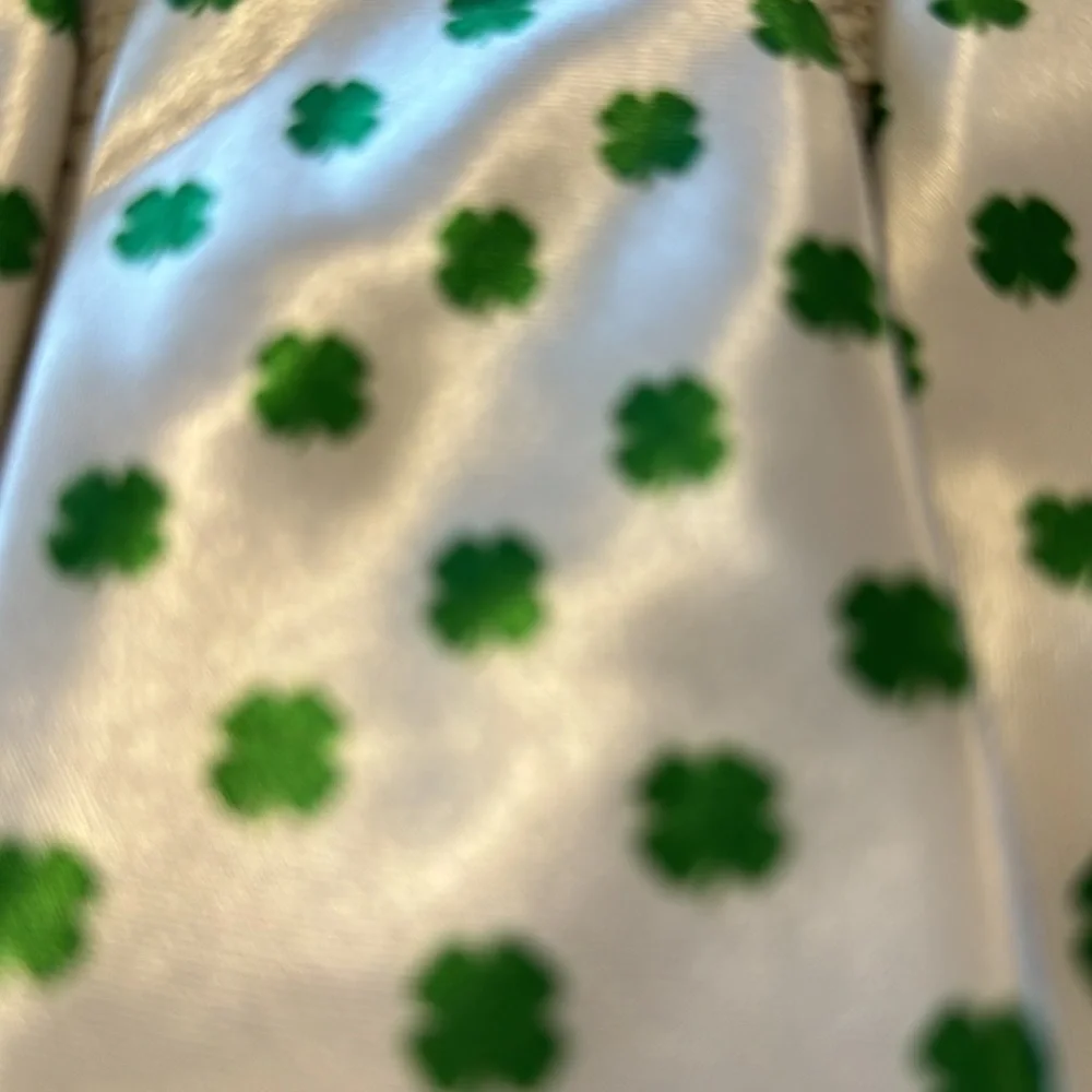 Clover 10 inch unisex ties Attached elastic cord goes under the collar NWOT
